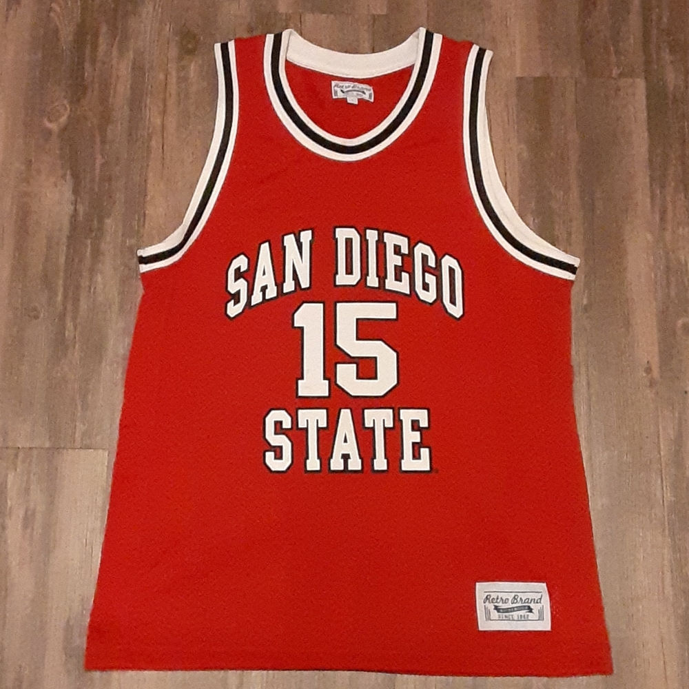 Kawhi Leonard SDSU Aztecs Stitched Jersey